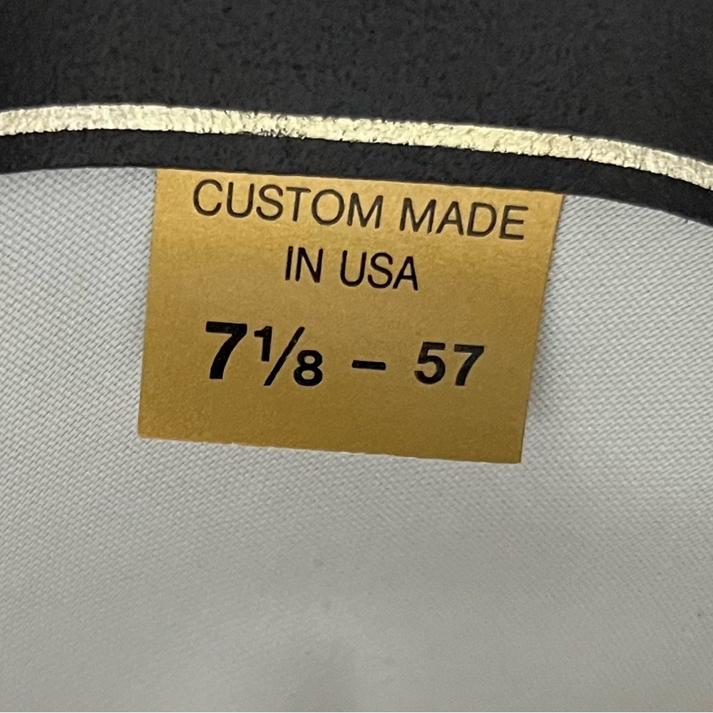 Western Hat. Light Cream Color. Size 7 1/8. 5X Fur Felt. Excellent Condition. - Picture 8 of 9